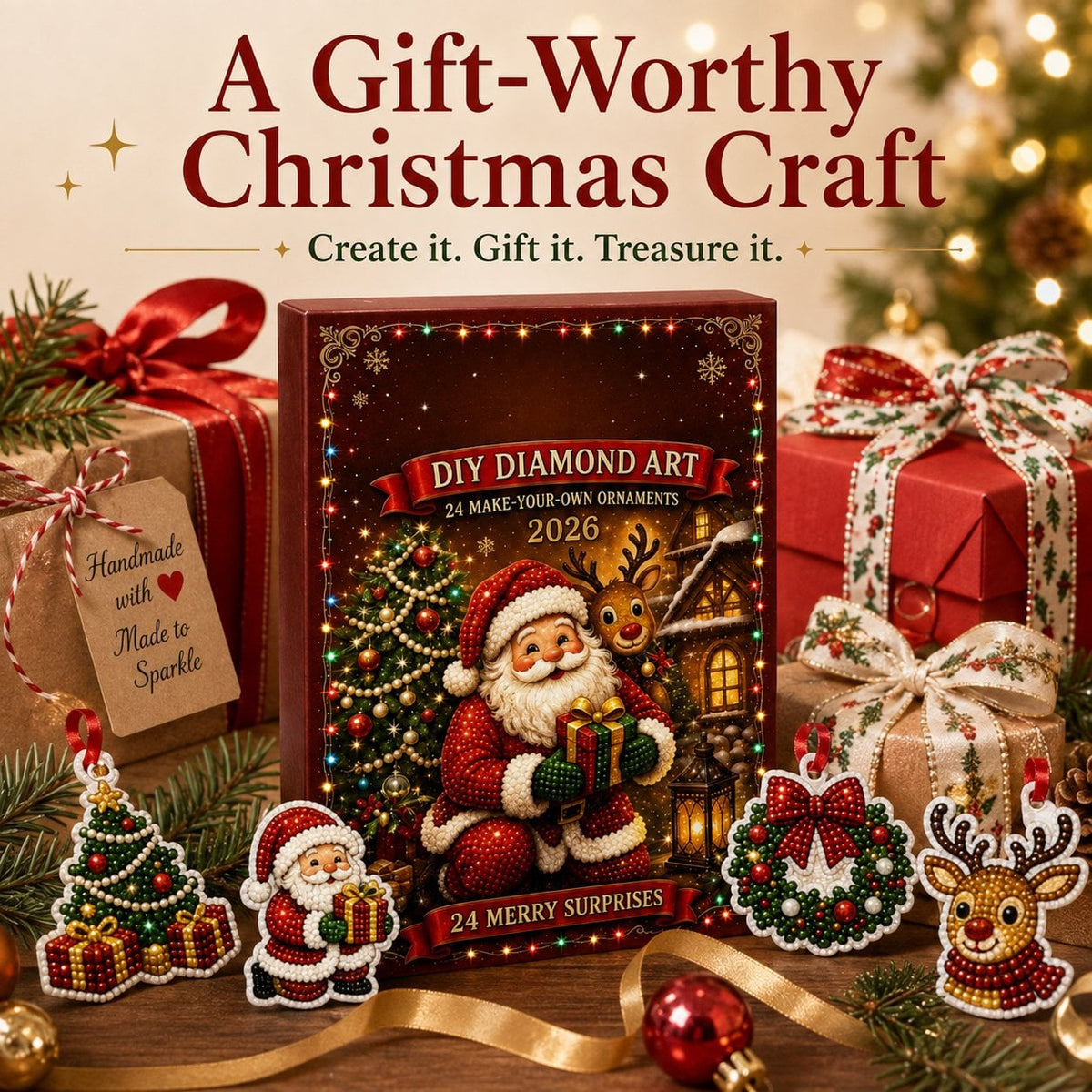 ๐๐
24 Christmas Ornaments To Make & Hang