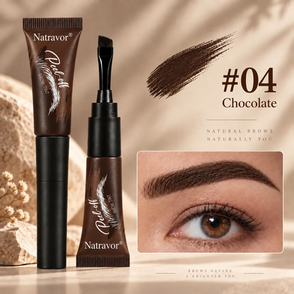 Natravor® Peel-Off Brow Tint – Long-Wear Waterproof Eyebrow Gel