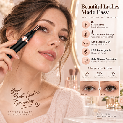 Rechargeable Heated Eyelash Curler
