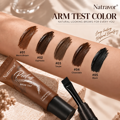 Natravor® Peel-Off Brow Tint – Long-Wear Waterproof Eyebrow Gel