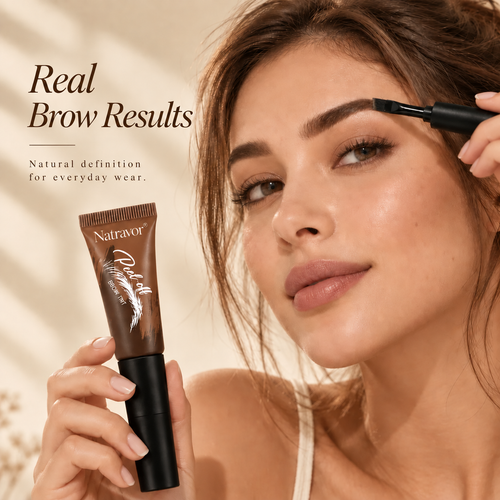 Natravor® Peel-Off Brow Tint – Long-Wear Waterproof Eyebrow Gel