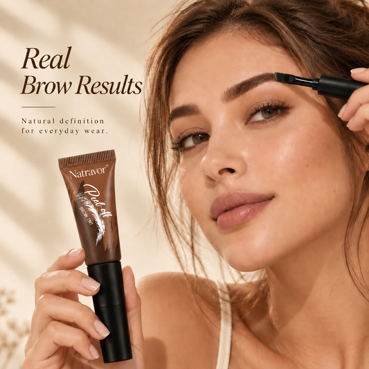 Natravor® Peel-Off Brow Tint – Long-Wear Waterproof Eyebrow Gel