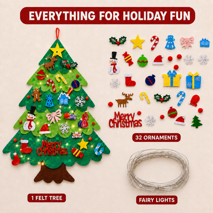 🔥Last Day 50% OFF🎁 - Felt Christmas Tree🎄