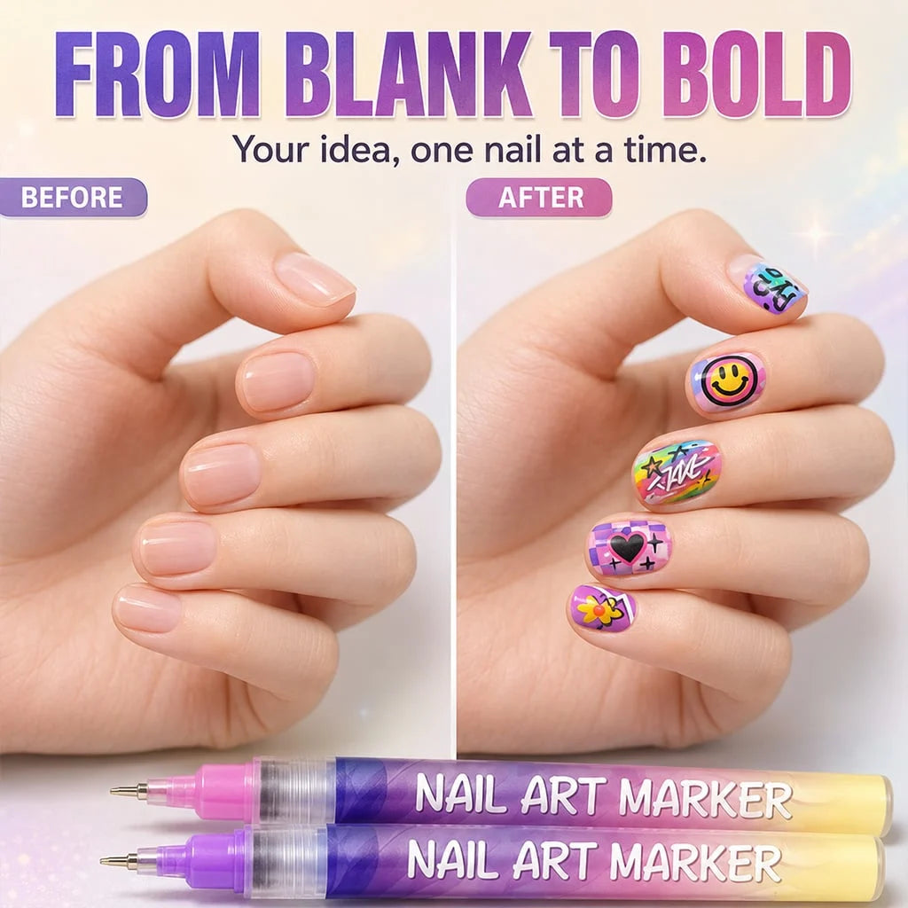 🔥Last Day 50%OFF🎨12 Colors Nail Art Pens Set