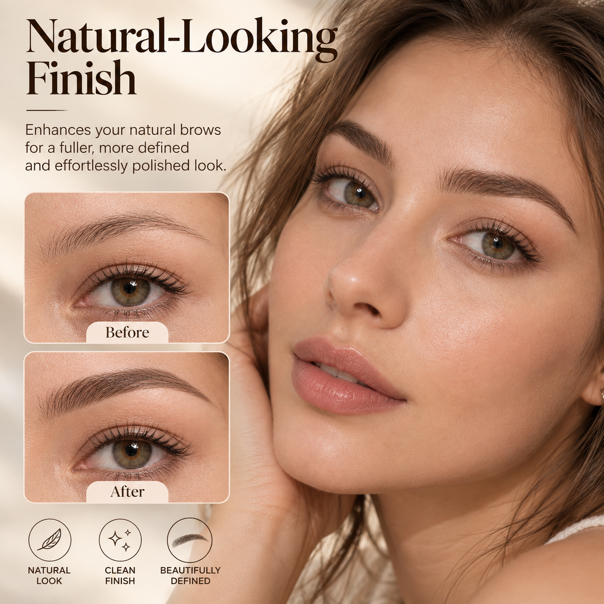Natravor® Peel-Off Brow Tint – Long-Wear Waterproof Eyebrow Gel