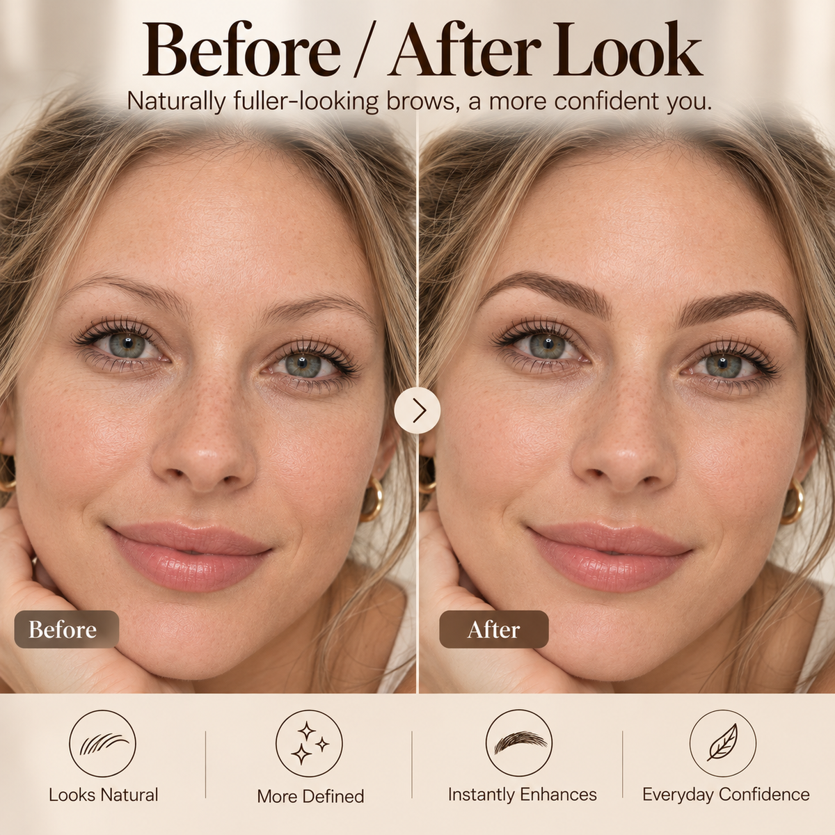 Natravor® Peel-Off Brow Tint – Long-Wear Waterproof Eyebrow Gel
