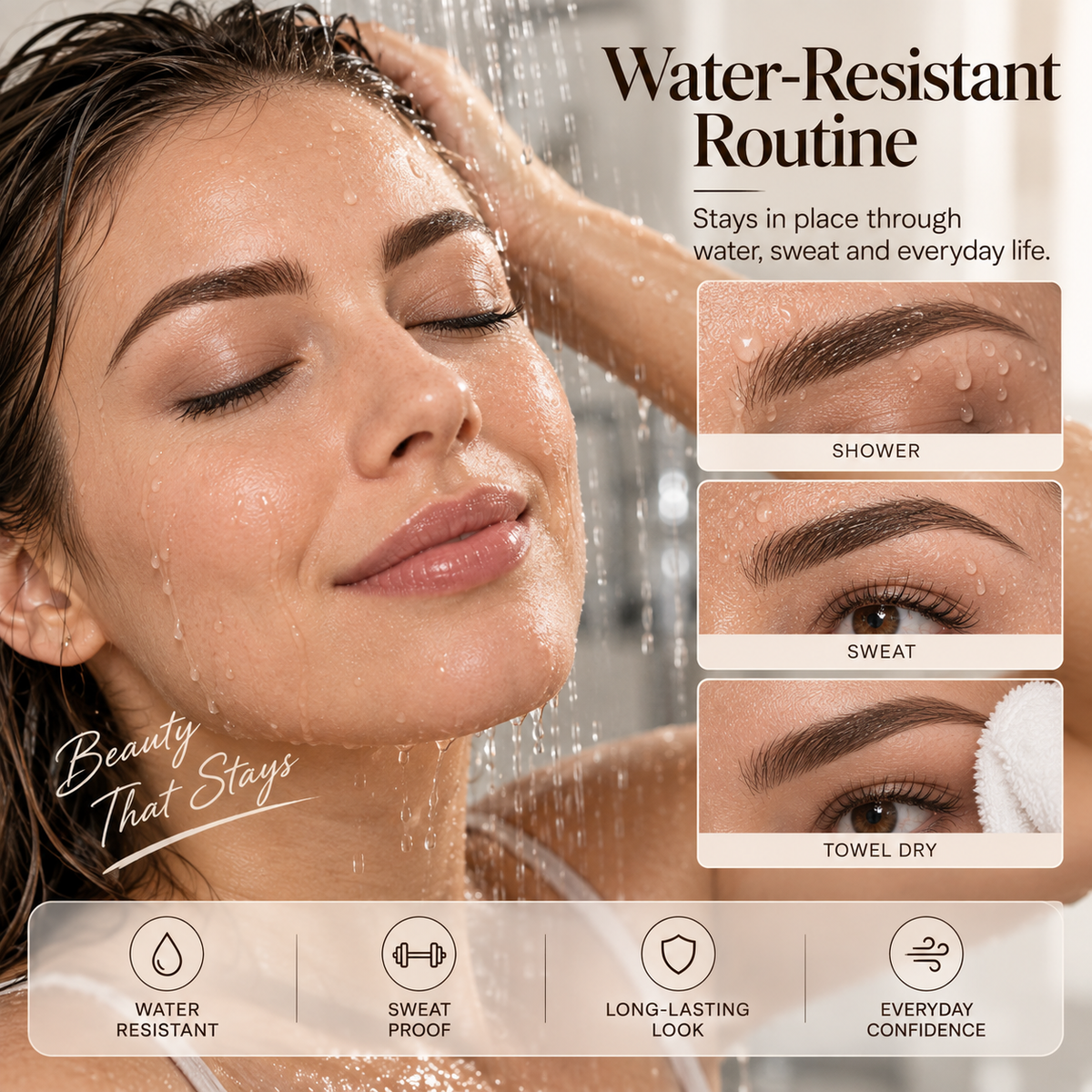 Natravor® Peel-Off Brow Tint – Long-Wear Waterproof Eyebrow Gel