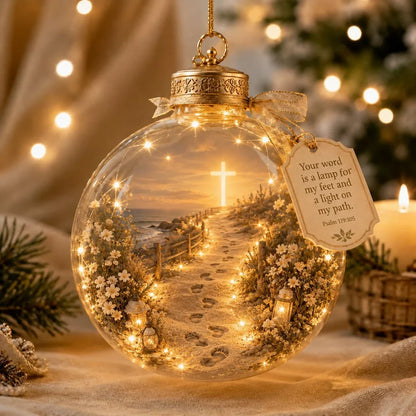 🔥Last Day 50% OFF - Illuminated Christian Scripture Keepsake Ornaments
