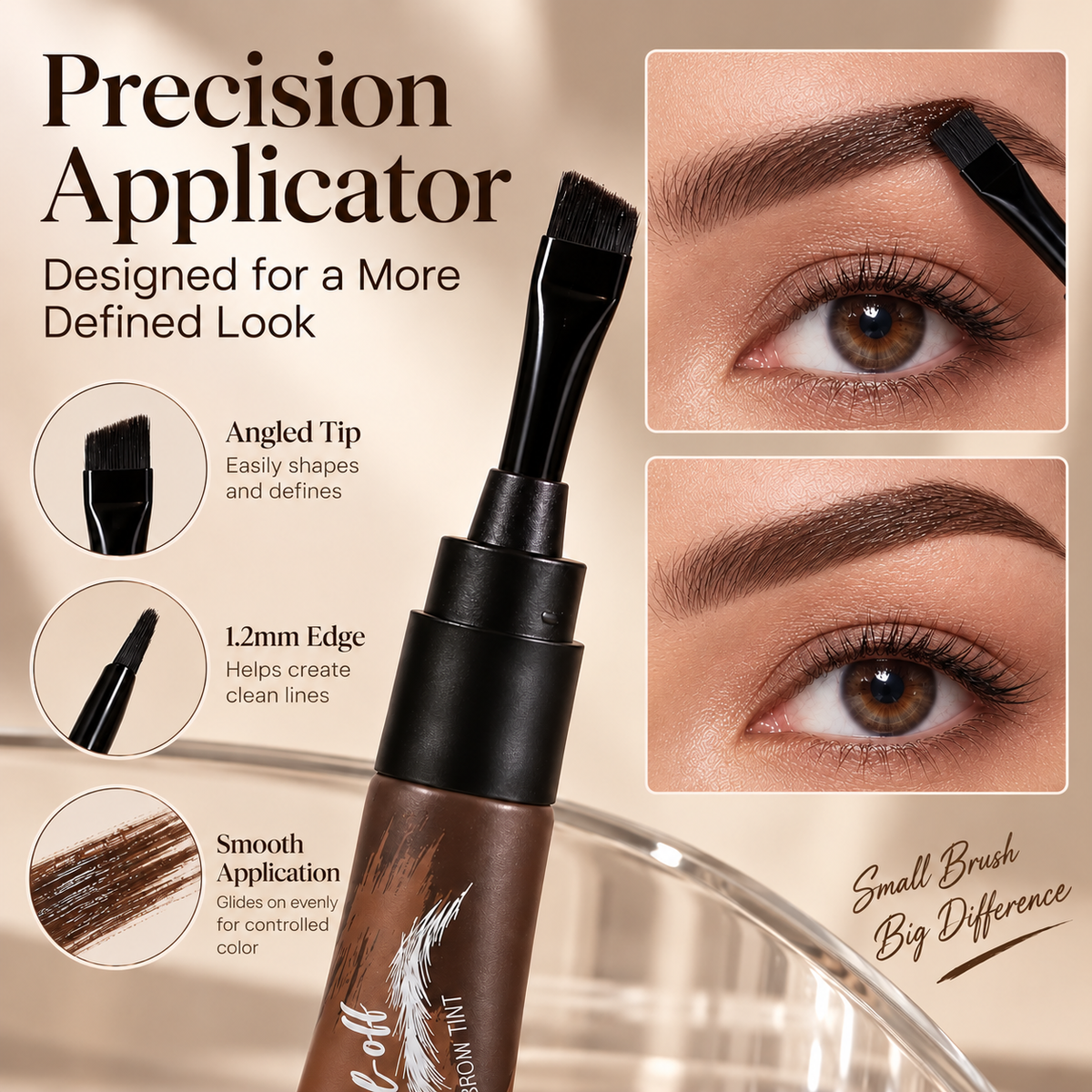 Natravor® Peel-Off Brow Tint – Long-Wear Waterproof Eyebrow Gel