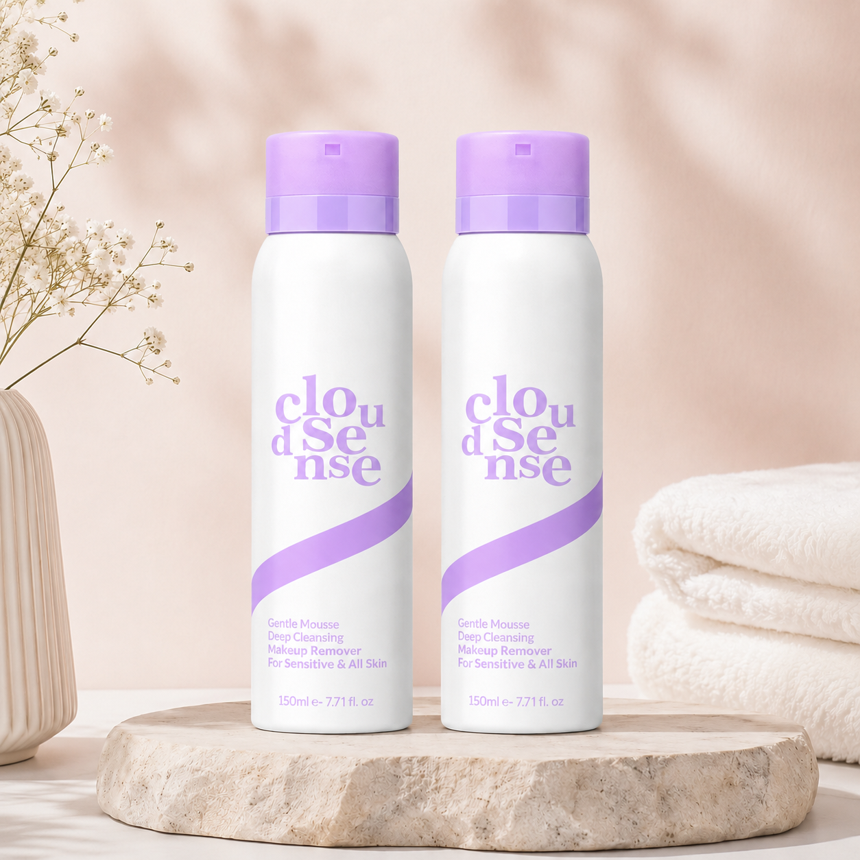 Gentle & Painless Hair Removal Cream Duo for Sensitive Skin
