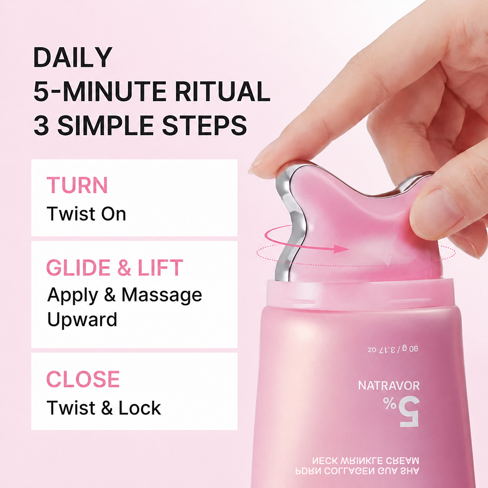PDRN Collagen Gua Sha Neck Wrinkle Cream