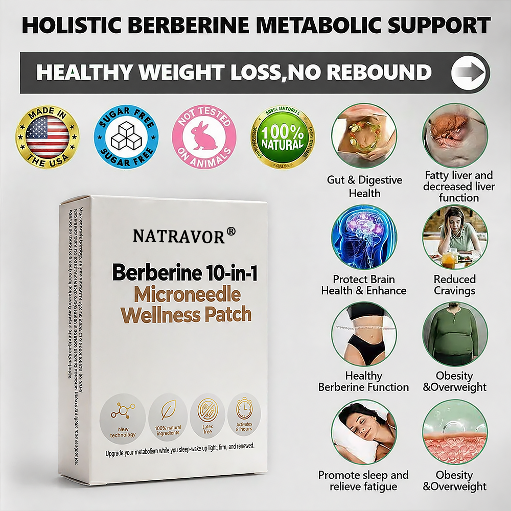 🔥NATRAVOR® Nano Microneedle Patch – Innovative Beauty & Body Wellness Solution