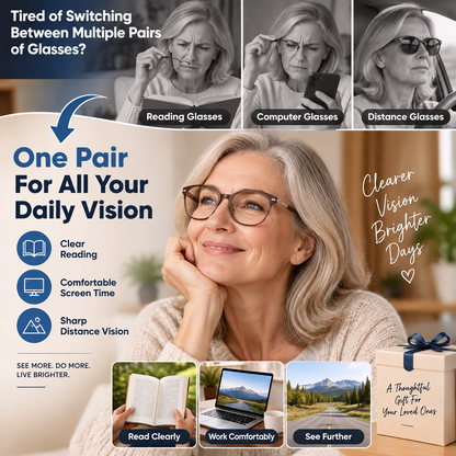 🏆Multifocal Glasses | Smart Adaptive Technology