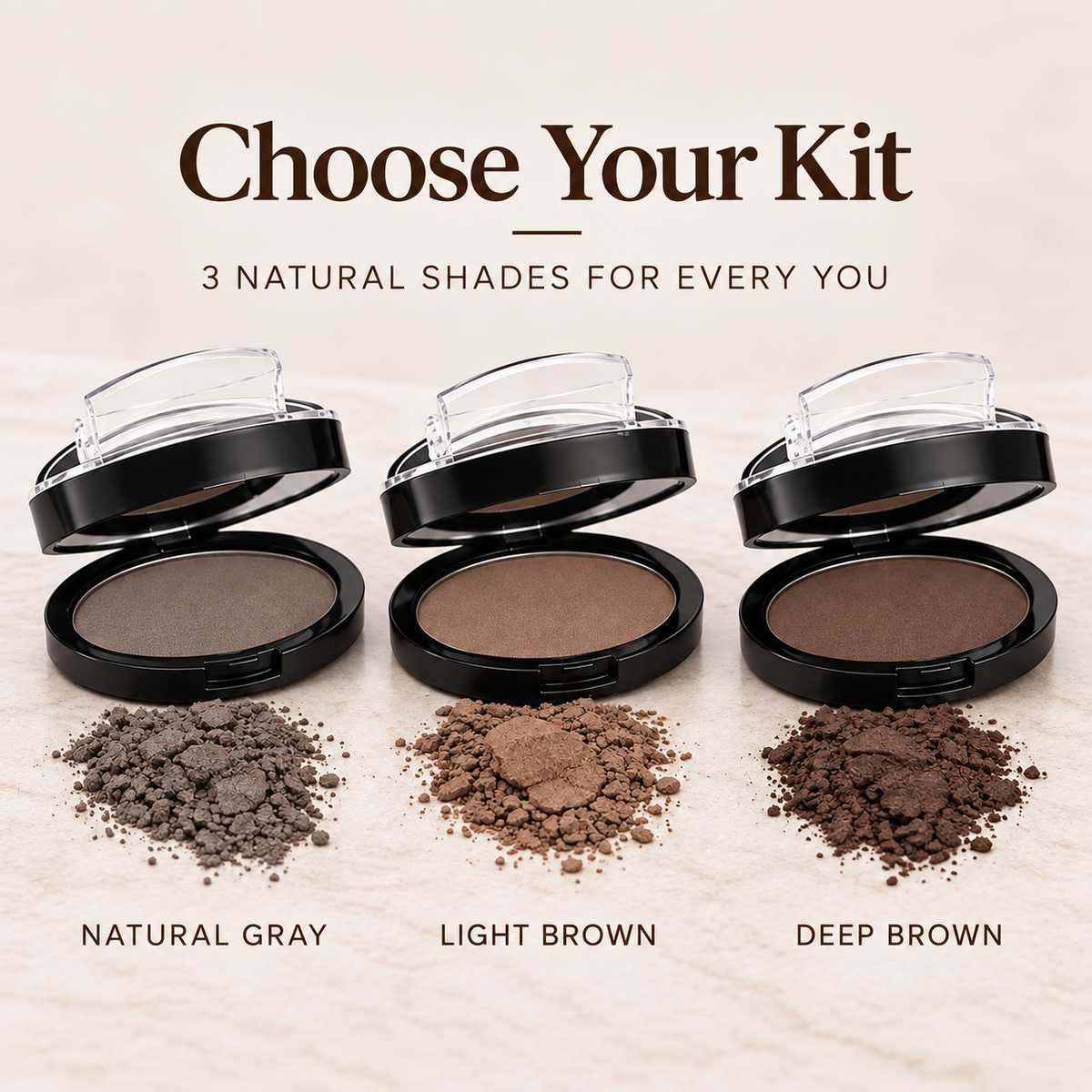 5-Second Brow Stamp Kit – Natural, Fuller-Looking Brows