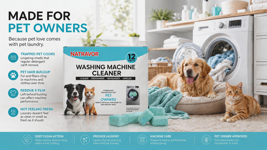 Powerful 4-in-1 Machine Care
