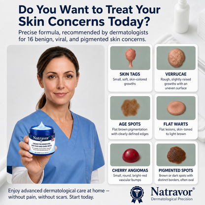 Natravor® 7-𝐃𝐚𝐲 𝐒𝐤𝐢𝐧 𝐓𝐚𝐠 & 𝐒𝐩𝐨𝐭 𝐄𝐫𝐚𝐬𝐞𝐫 𝐂𝐫𝐞𝐚𝐦 (Zero Pain, Zero 𝐒𝐜𝐚𝐫𝐬 Formula)