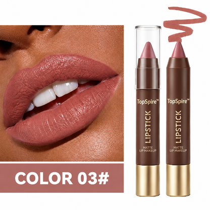 TopSpire™ 6PCS/Set Luxury Matte Lipstick – Soft Velvet Finish & All-Day Color
