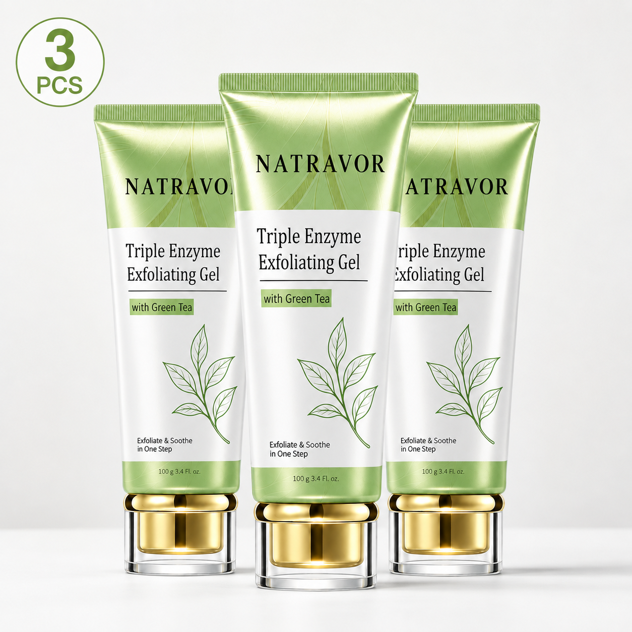 3 × Exfoliating Cream