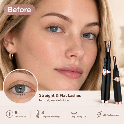 Rechargeable Heated Eyelash Curler