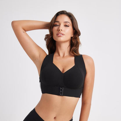 ✨ Front-Closure Posture Bra | Wireless & Breathable ☁️