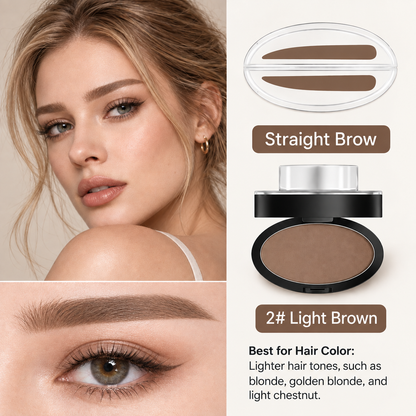 5-Second Brow Stamp Kit – Natural, Fuller-Looking Brows