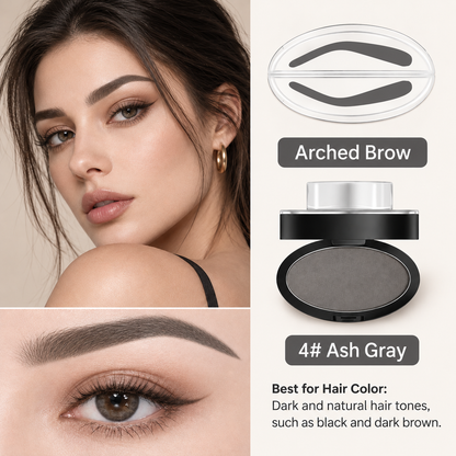 5-Second Brow Stamp Kit – Natural, Fuller-Looking Brows