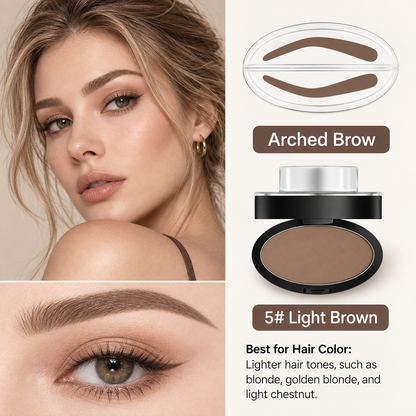 5-Second Brow Stamp Kit – Natural, Fuller-Looking Brows