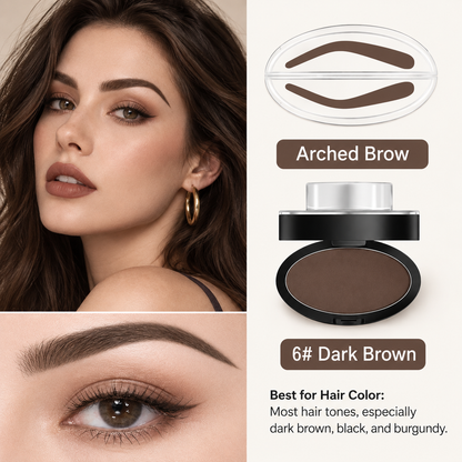 5-Second Brow Stamp Kit – Natural, Fuller-Looking Brows