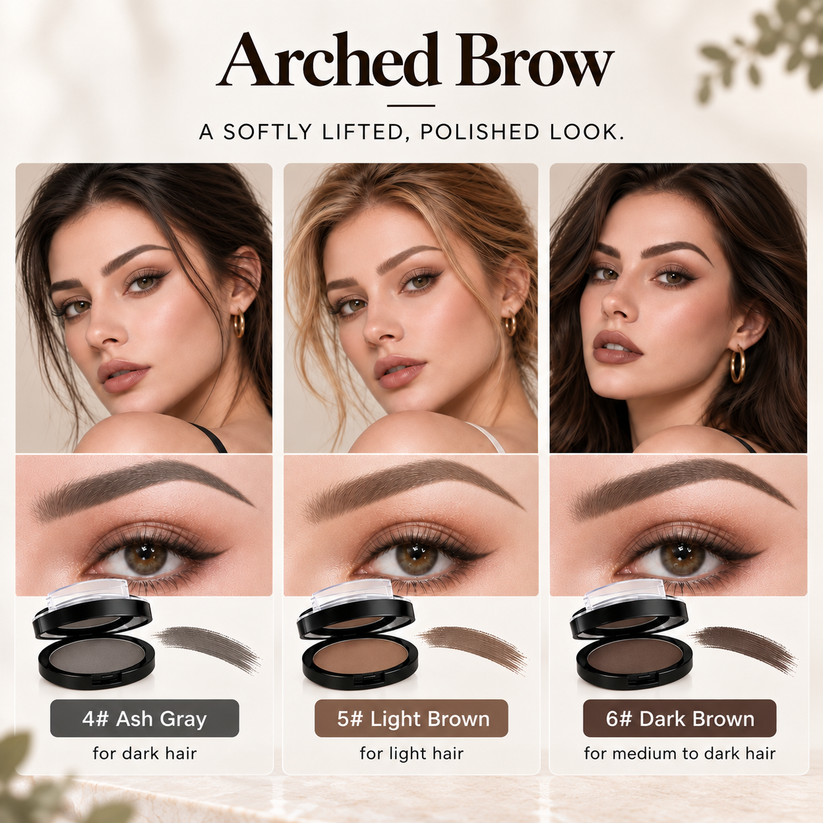 5-Second Brow Stamp Kit – Natural, Fuller-Looking Brows