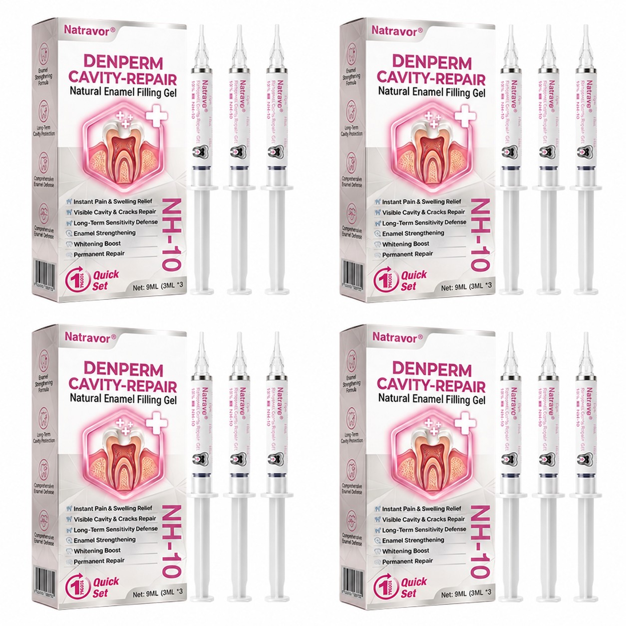 4 Boxes 🪥All Teeth Strengthening